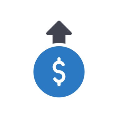Şeffaf bir arkaplanda vektör illüstrasyonunu arttır. Konsept ve grafik tasarım simgeleri için kaliteli semboller.. 