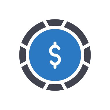 Saydam bir arkaplan üzerinde kumarhane vektör illüstrasyonu. Konsept ve grafik tasarımı için mükemmel kalite semboller.. 