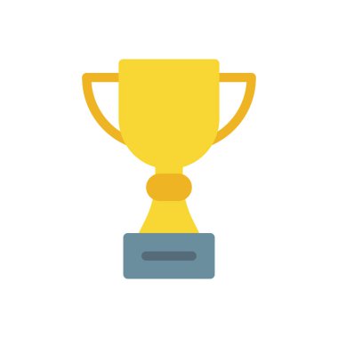 Şeffaf bir arkaplan üzerindeki kupa vektör illüstrasyonu. Konsept ve grafik tasarım için premium kalite simgeleri..