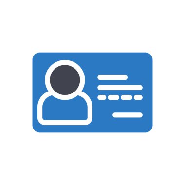 Şeffaf bir arkaplan üzerinde kimlik vektör illüstrasyonu. Konsept ve grafik tasarımı için kaliteli semboller.. 