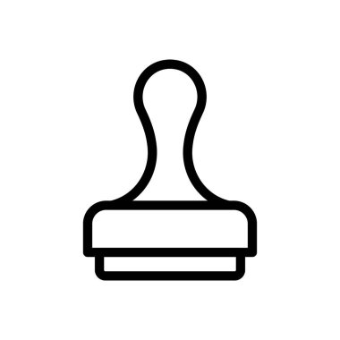 Şeffaf bir arkaplan üzerinde pul vektör çizimi. Premium kalite semboller. Konsept ve grafik tasarım için ince çizgi simgesi. 