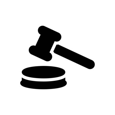 Şeffaf bir arkaplan üzerinde çekiç vektör illüstrasyonu. Konsept ve grafik tasarımı için özel kalite semboller..