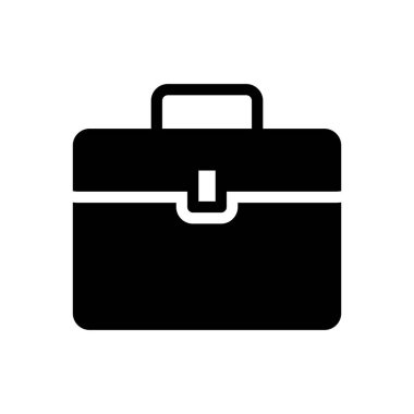 Şeffaf bir arkaplan üzerindeki portföy vektör çizimi. Konsept ve grafik tasarım için en iyi kalite sembolleri.. 