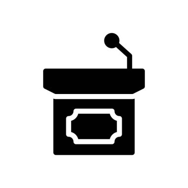 Şeffaf bir arkaplan üzerinde podyum vektör illüstrasyonu. Konsept ve grafik tasarım için mükemmel kalite sembolleri..