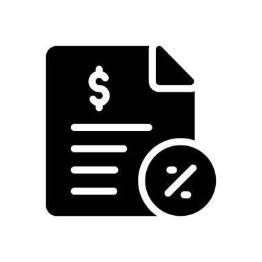 Saydam bir arkaplanda dolar vektör illüstrasyonu. Konsept ve grafik tasarım simgeleri için kaliteli semboller..