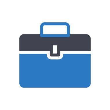 Şeffaf bir arkaplan üzerindeki portföy vektör çizimi. Konsept ve grafik tasarım için en iyi kalite sembolleri.. 