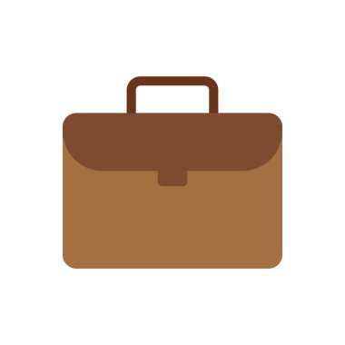 Şeffaf bir arkaplan üzerinde evrak çantası vektör çizimi. Konsept ve grafik tasarımı için birinci sınıf kalite simgeler..