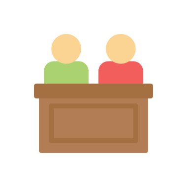 jury vector illustration on a transparent background.Premium quality symbols.Stroke icon for concept and graphic design.