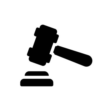 Şeffaf bir arkaplan üzerinde çekiç vektör illüstrasyonu. Konsept ve grafik tasarımı için özel kalite semboller..