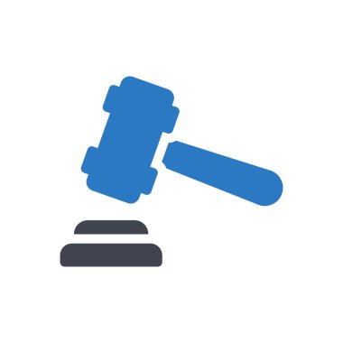 Şeffaf bir arkaplan üzerinde çekiç vektör illüstrasyonu. Konsept ve grafik tasarımı için özel kalite semboller..