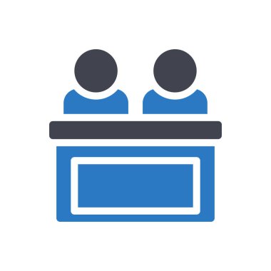 jury vector illustration on a transparent background.Premium quality symbols.Glyphs icon for concept and graphic design.