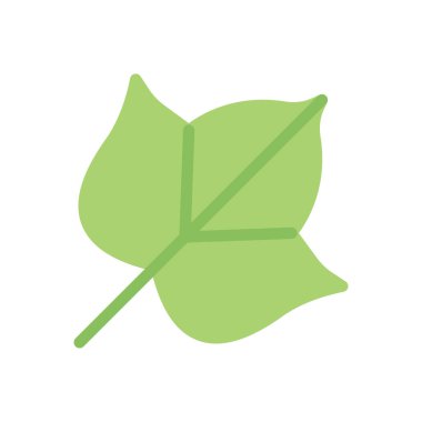  Saydam bir arkaplan üzerinde yaprak vektör çizimi. Konsept ve grafik tasarım için birinci sınıf kalite simgeler..