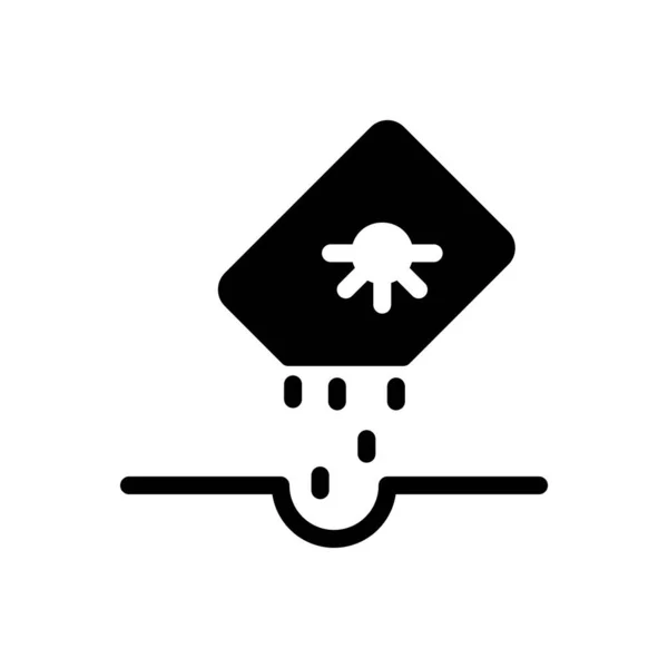 Seed Vector Illustration Transparent Background Premium Quality Symbols Glyphs Icon — ストックベクタ
