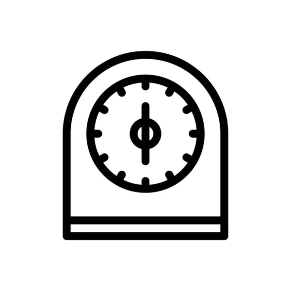 타이머 삽화의 그라운드 Premium Quality Symbols Thin Line Icon Concept — 스톡 벡터