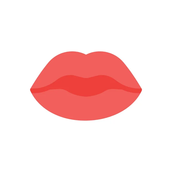 透明な背景に唇ベクトルイラスト プレミアム品質記号コンセプトとグラフィックデザインのためのストロークアイコン — ストックベクタ