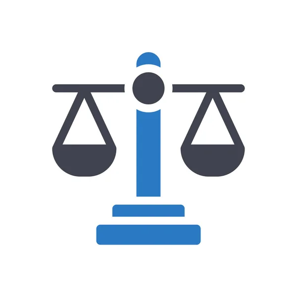 Law Vector Illustration Transparent Background Premium Quality Symbols Glyphs Icon — Stock Vector