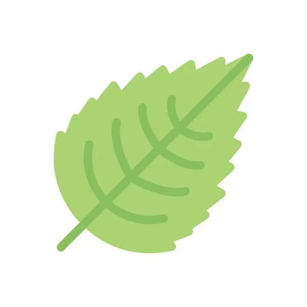 Leaf Vector Illustration Transparent Background Premium Quality Symbols Stroke Icon — Vector de stock