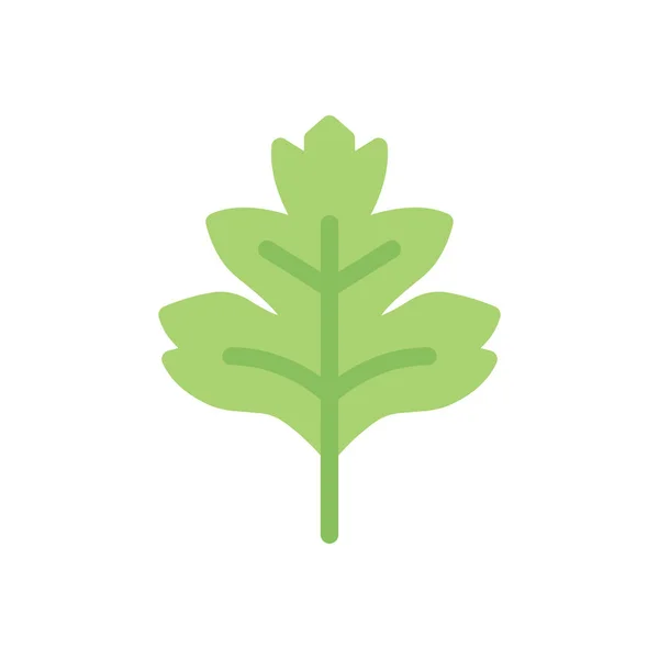 Leaf Vector Illustration Transparent Background Premium Quality Symbols Stroke Icon — Vector de stock