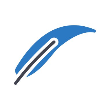 Şeffaf bir arkaplan üzerinde yaprak vektör çizimi. Konsept ve grafik tasarım simgeleri için kaliteli semboller..