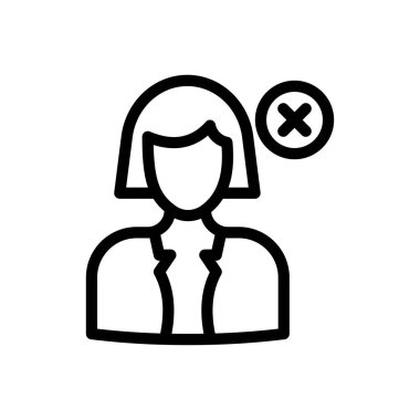 Şeffaf bir arkaplan üzerinde çalışan vektör çizimi. Konsept ve grafik tasarım için ince çizgi simgesi.. 