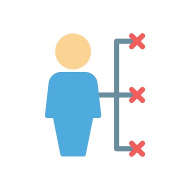 Saydam bir arkaplan üzerinde kullanıcı vektör illüstrasyonu. Konsept ve grafik tasarım için premimium kalite simgeleri..