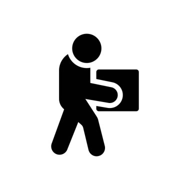 Şeffaf bir arkaplan üzerinde parsel vektör çizimi. Konsept ve grafik tasarımı için mükemmel kalite sembolleri.. 