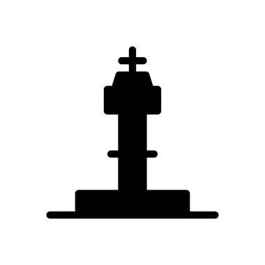 seoul vector illustration on a transparent background.Premium quality symbols.Glyphs icon for concept and graphic design. 