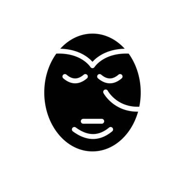 korean vector illustration on a transparent background.Premium quality symbols.Glyphs icon for concept and graphic design.