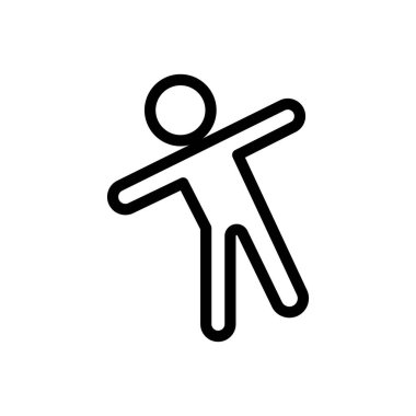 Şeffaf bir arkaplanda bebek vektör çizimi. Konsept ve grafik tasarım için ince çizgi simgesi.. 