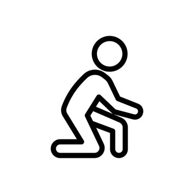 Çocuklar şeffaf bir arkaplan üzerinde vektör çizimi. Premium kalite semboller. Konsept ve grafik tasarım için ince çizgi simgesi.