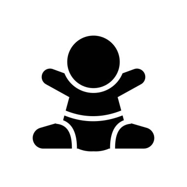 kid vector illustration on a transparent background.Premium quality symbols.Glyphs icon for concept and graphic design.