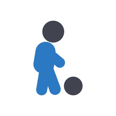 Saydam bir arkaplan üzerinde top vektör çizimi. Konsept ve grafik tasarım için mükemmel kalite semboller.. 