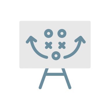 Şeffaf bir arkaplan üzerinde strateji vektör çizimi. Konsept ve grafik tasarım için birinci sınıf kalite simgeler..