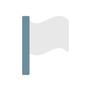 Şeffaf bir arkaplan üzerinde bayrak vektör illüstrasyonu. Konsept ve grafik tasarımı için premium kalite simgeleri..