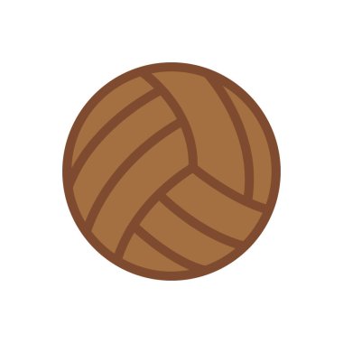 Saydam bir arkaplan üzerinde voleybol vektör illüstrasyonu. Konsept ve grafik tasarımı için birinci sınıf kalite simgeler.. 