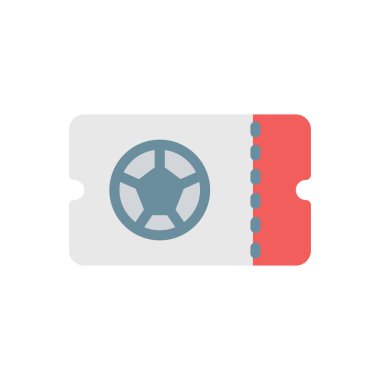 Saydam bir arkaplan üzerinde bilet vektör illüstrasyonu. Konsept ve grafik tasarımı için prim kalite simgeleri.. 