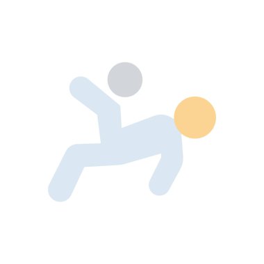 kick vector illustration on a transparent background.Premium quality symbols.Stroke icon for concept and graphic design. 