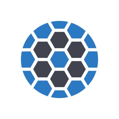 Saydam bir arkaplan üzerinde futbol vektör illüstrasyonu. Konsept ve grafik tasarımı için mükemmel kalite semboller.. 