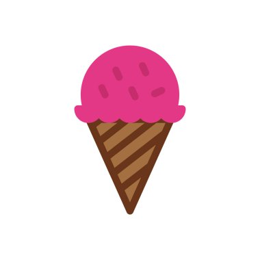 Şeffaf bir arkaplan üzerinde koni vektör illüstrasyonu. Konsept ve grafik tasarım için premium kalite simgeleri.. 