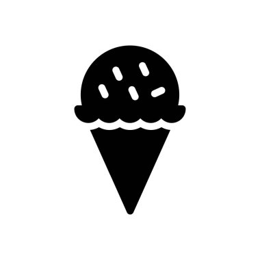 Şeffaf bir arkaplan üzerinde koni vektör illüstrasyonu. Konsept ve grafik tasarımı için mükemmel kalite sembolleri.. 