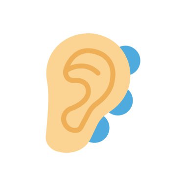 Şeffaf bir arkaplan üzerindeki küpeler vektör illüstrasyonu. Konsept ve grafik tasarımı için birinci sınıf kalite simgeler..