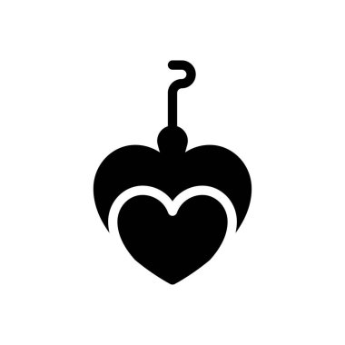 Şeffaf bir arkaplan üzerinde küpe vektör illüstrasyonu. Konsept ve grafik tasarımı için birinci sınıf kalite semboller..