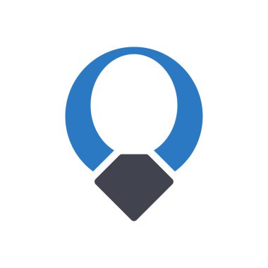 Şeffaf bir arkaplan üzerinde halka vektör çizimi. Konsept ve grafik tasarımı için kaliteli semboller.. 