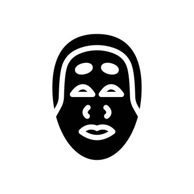 Saydam bir arkaplanda hayalet vektör illüstrasyonu. Konsept ve grafik tasarımı için mükemmel kalite semboller.. 