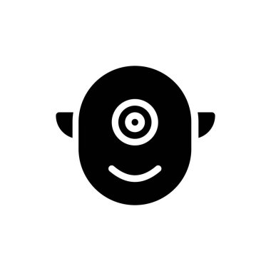 evil vector illustration on a transparent background.Premium quality symbols.Glyphs icon for concept and graphic design.