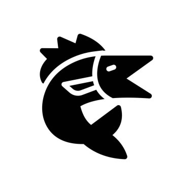 Şeffaf bir arkaplan üzerinde karides vektör çizimi. Konsept ve grafik tasarımı için özel kalite semboller..