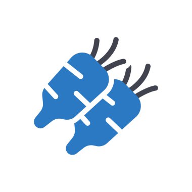 Saydam bir arkaplanda havuç vektör illüstrasyonu. Konsept ve grafik tasarımı için özel kalite semboller..