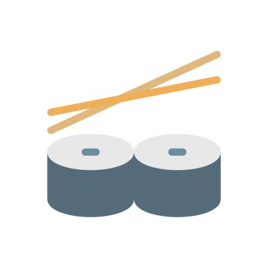 sushi vector illustration on a transparent background.Premium quality symbols.Stroke icon for concept and graphic design.