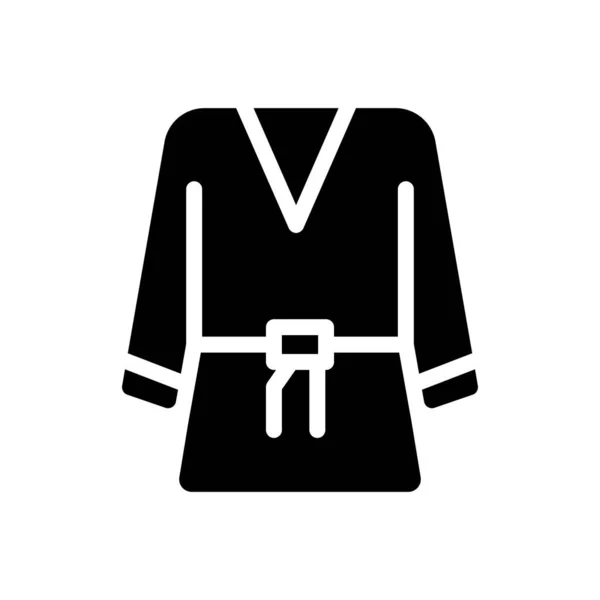 Taekwondo Vector Illustration Transparent Background Premium Quality Symbols Glyphs Icon — Stok Vektör