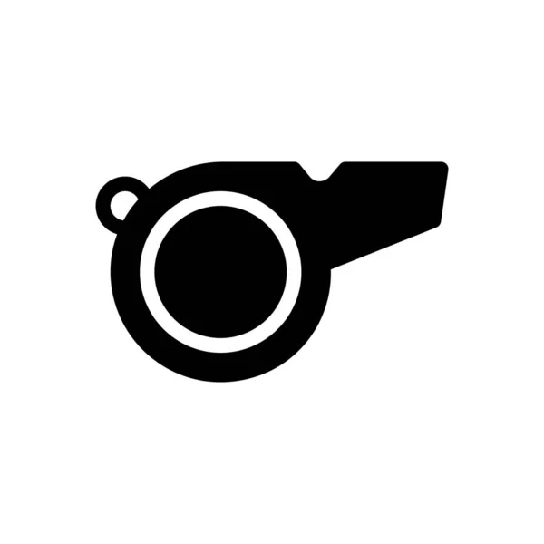 Whistle Vector Illustration Transparent Background Premium Quality Symbols Glyphs Icon — 图库矢量图片